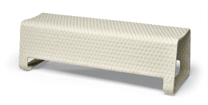 HAMPTONS - Aluminium garden bench - Bench by Roberti