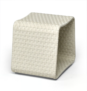 HAMPTONS - Aluminium garden pouf - Pouf by Roberti