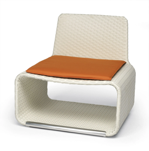 HAMPTONS - Garden aluminium easy chair - Armchair by Roberti