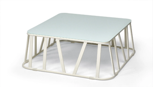 HAMPTONS GRAPHICS - Aluminium coffee table - Side table by Roberti