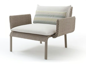 KEY WEST - Garden armchair with armrests - Armchair by Roberti