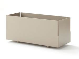 KEY WEST - Rectangular aluminium planter - Outdoor furniture by Roberti