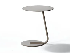 KEY WEST - Round aluminium garden side table - Side table by Roberti