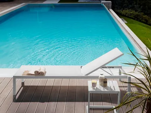 SAMBA RIO - Aluminium sun lounger - Outdoor by Roberti