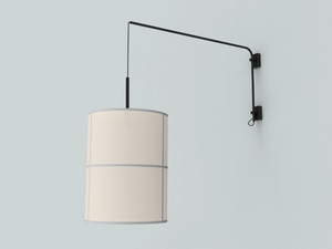 RANIA - Fabric wall lamp - Wall lamp by Robin