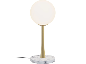 RICARDA - Marble and brass table lamp - Table lamp by Robin
