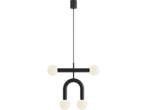 RIGOBERTA DUO SUPER CURVED - Iron pendant lamp - Ceiling lamp by Robin