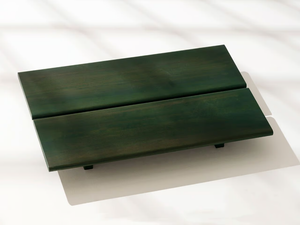 EOLIE - Iroko garden side table - Side table by RODA