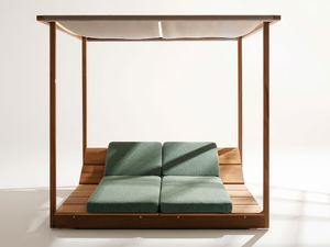 EOLIE - Iroko gazebo - Outdoor furniture by RODA