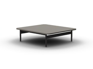 ESTENDO - Square teak garden side table - Side table by RODA