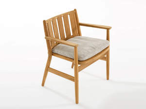 LEVANTE 001 - Teak garden chair with armrests - Chair by RODA