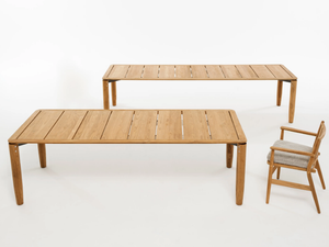 LEVANTE - Rectangular teak garden table - Table by RODA