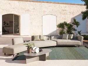 MAMBA - Sectional fabric garden sofa - Sofa by RODA