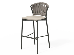 PIPER 250 - High stool in aluminum and resin - Stool by RODA