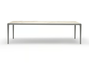 ROLF BENZ 250 YOKO - Rectangular garden table with Calacatta marble - Table by Rolf Benz