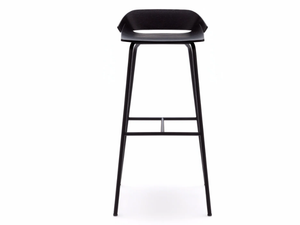 ROLF BENZ 650 - Stool with footrest - Stool by Rolf Benz