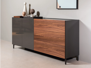 ROLF BENZ 9200 STRETTO - Wooden chest of drawers - drawer by Rolf Benz