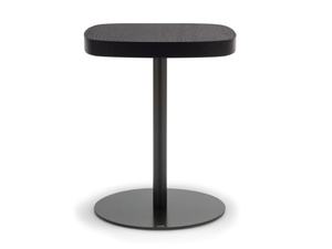 ROLF BENZ 968 - Square wood veneer high side table - Coffee table by Rolf Benz