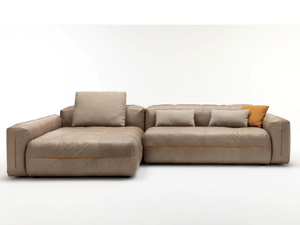 ROLF BENZ MOYO - Sectional leather sofa - Sofa by Rolf Benz