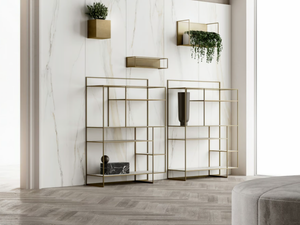 LEVIA SMALL - Open freestanding bookcase - Cabinet by Ronda Design
