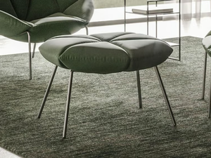 MANTRA - Upholstered footstool - Pouf by Ronda Design