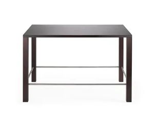 412 - Rectangular wooden high table - Table by Rosconi