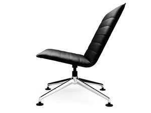 BLAQ LOUNGE - Swivel with 4-spoke base easy chair - Armchair by Rosconi