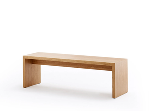 LIMES - Backless wood veneer bench seating - Bench by Rosconi