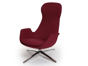 LOUNGE 92 - Upholstered fabric armchair with armrests - Armchair by Rosconi