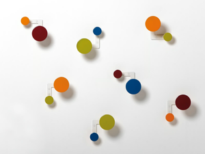PLANET - Wall-mounted aluminium coat rack - Accessories by Rosconi