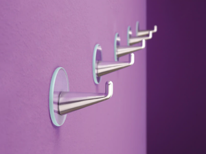 UP - Aluminium coat rack - Accessories by Rosconi
