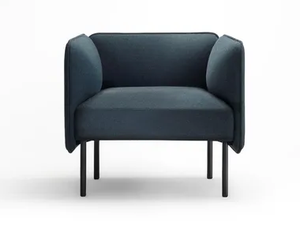 ADAPT - Fabric armchair with armrests - Armchair by Ross Gardam