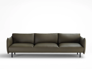 HEARTH LOFT - 3 seater leather sofa - Sofa by Ross Gardam