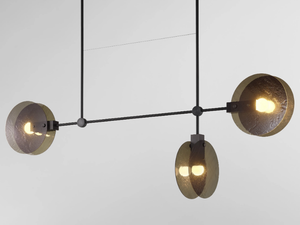 NEBULAE 23 - LED glass pendant lamp - Ceiling lamp by Ross Gardam