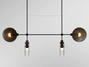NEBULAE 24 - LED glass pendant lamp - Ceiling lamp by Ross Gardam