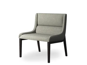 ARIS - Fabric easy chair - Armchair by ROSSIN