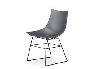 LUC - Sled base ergonomic chair - Office Chair by ROSSIN
