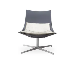 LUC - With 4-spoke base polyurethane easy chair - Armchair by ROSSIN