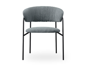 SAMURAI - Upholstered fabric chair with armrests - Chair by ROSSIN