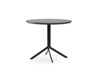 TONIC METAL - Steel table with 4-star base - Table by ROSSIN