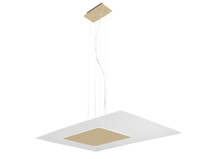 CRYSTAL - LED aluminium pendant lamp - Ceiling lamp by Rossini Illuminazione