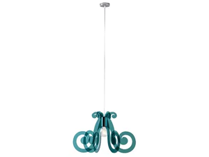 CURL - Methacrylate pendant lamp - Ceiling lamp by Rossini Illuminazione