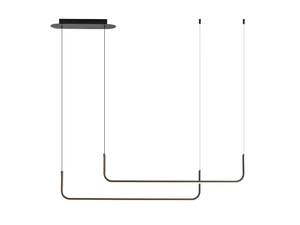 DUO - LED aluminium pendant lamp - Ceiling lamp by Rossini Illuminazione