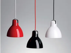 LUXY - Stained glass pendant lamp - Ceiling lamp by Rotaliana