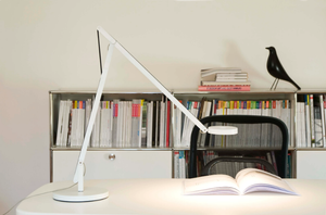 STRING - LED aluminium desk lamp - Table lamp by Rotaliana