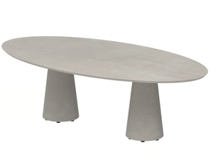 CONIX - Oval Ductal® garden table - Table by Royal Botania