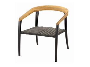 JIVE - Olefin fiber garden armchair with armrests - Armchair by Royal Botania