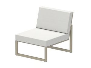 NINIX LOUNGE - Cantilever upholstered Batyline® garden armchair - Armchair by Royal Botania