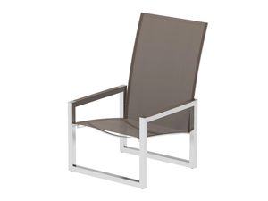 NINIX - Recliner Batyline® deck chair with armrests - Chair by Royal Botania