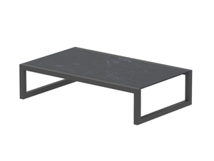 NINIX - Rectangular low garden side table - Side table by Royal Botania